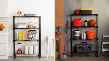 Tenemos la estantería de cuatro baldas con casi 30.000 valoraciones en Amazon