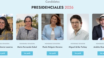 Estos son los precandidatos presidenciales de 2026.