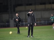 José Juan Romero, durante una sesión reciente.