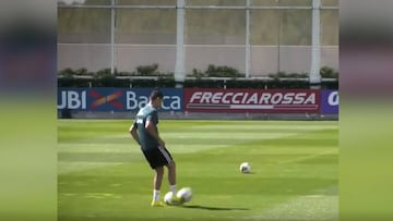 Cristiano Ronaldo sparks social media debate with basketball trick