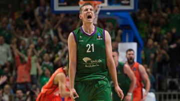 Adam Waczynski, jugador del Unicaja.