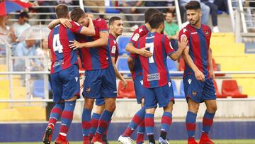 Jugadores del Atl&eacute;tico Levante.