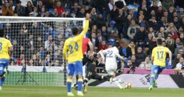 1-0. Isco anotó el primer tanto.