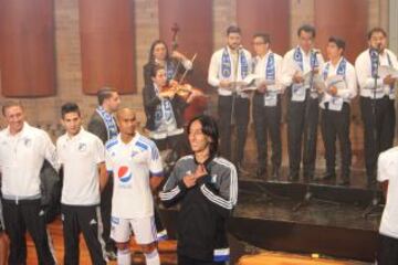 Lanzamiento camiseta Millonarios 2015