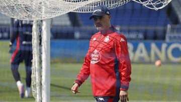 Óscar Gilsanz analizó el partido del Deportivo ante el Albacete.