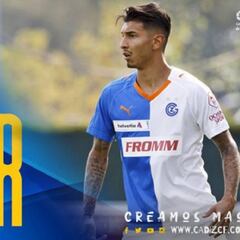 El Cádiz ficha a Rhyner