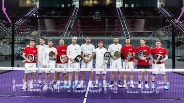 26/01/25 ENCUENTRO DE EXFUTBOLISTAS
PADEL HEXAGON CUP
FOTO FAMILIA
EZEQUIEL GARAY
RUBEN DE LA RED
MISTA
IKER CASILLAS
