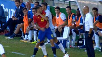 La brutal entrada que mandó a un crack español al hospital