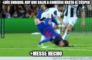 Los memes más divertidos del Barcelona-Juventus