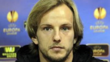 Rakitic, en la previa.