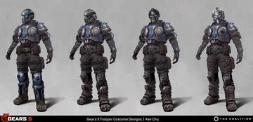 Gears 5: lo mejor del arte conceptual de The Coalition