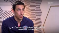 Di María: "Si renové es porque tengo la ambición de ganar la Champions con el PSG"
