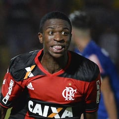 De Vinicius a Djalminha: los grandes jugadores que han salido de Palmeiras y Flamengo