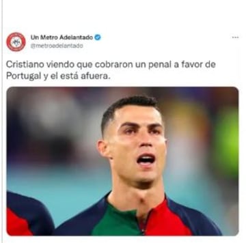 Cristiano Ronaldo, protagonista de los memes de la jornada mundialista