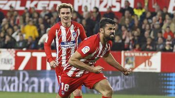 Griezmann y Diego Costa, las claves del optimismo atlético para ganar la Liga al Barça