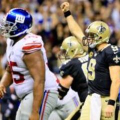 Brees y Eli combinan por 13 TDs en un partido demencial