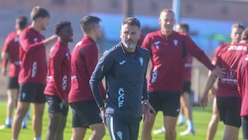 Ania, en un entrenamiento