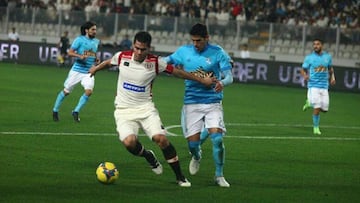 Imagen del partido entre Universitario y Sporting Cristal.