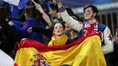 In pictures: the best pictures of France vs. Spain