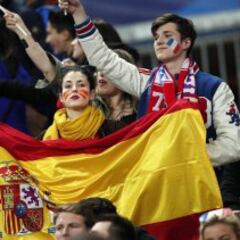 In pictures: the best pictures of France vs. Spain