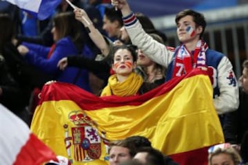 France vs. Spain at the Stade de France