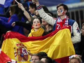 France vs. Spain at the Stade de France