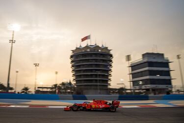 Mick Schumacher qued segundo en su debut con el Ferrari SF90 en los test de Bahrin, slo por detrs del piloto neerlands Max Verstappen.