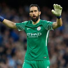 El notable gesto de Bravo con los hinchas del Manchester City