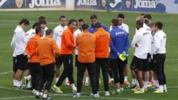 Charla de Pizzi a sus jugadores para recuperar sensaciones