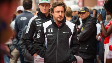 Fernando Alonso el pasado fin de semana en Mónaco.