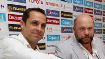 Sergi, ayer en Huelva.