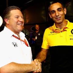 Zak Brown: "¿Alonso? Está contento con el paso a Renault"