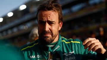 Fernando Alonso (Aston Martin). Yas Marina, Abu Dhabi. F1 2024.