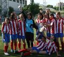 Las alevines del Atlético hacen historia al proclamarse hoy campeonas en un grupo de chicos