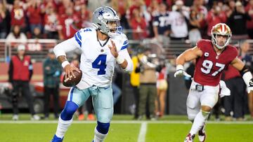 The lack of a run game in Dallas won't be helped by quarterback Dak Prescott this season, at least not if Jerry Jones has anything to say about it.