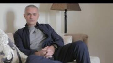 Jos&eacute; Mourinho, en el v&iacute;deo en el que muestra su apoyo a Marcelo Rebelo de Sousa a la presidencia de Portugal.