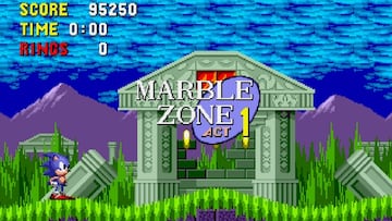 Sonic Marble Zone