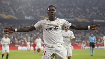 Quincy Promes, durante su etapa en el Sevilla.