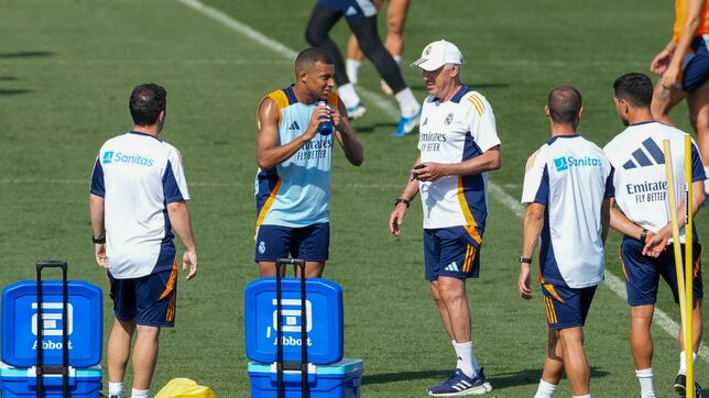 Esperando a Mbappé y Vini