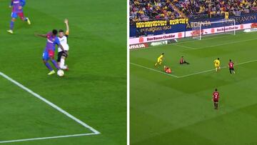 El penalti a Ansu Fati que no se debió pitar y el gol de Trigueros mal anulado antes de tiempo