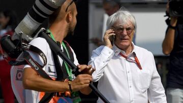 Bernie Ecclestone.