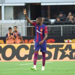 Ousmane Dembélé left out of Barcelona’s win over Milan as Xavi confirms winger wants PSG move