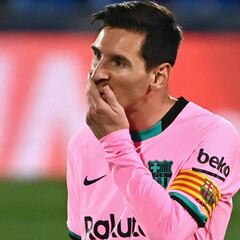 Messi, el único titular que no salió a entrenar