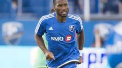 Didier Drogba con el Impact de Montreal. (Graham Hughes/The Canadian Press via AP) 