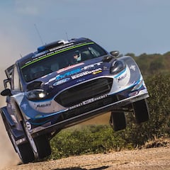 Ott Tanak acaricia su primer triunfo en Cerdeña