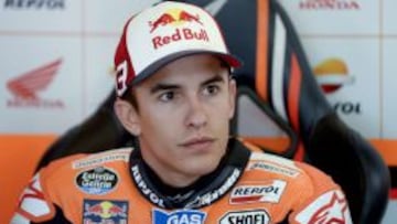 Mal d&iacute;a para Marc M&aacute;rquez en el circuito de Montmel&oacute;.