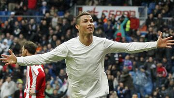 Cristiano hizo un doblete al Sporting que significó el gol 400 de Cristiano desde que fichó por el Madrid.
