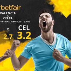 Valencia CF vs. RC Celta de Vigo: horario, TV, estadísticas, cuadro y pronósticos