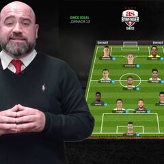 Portu lidera el once ideal de la jornada 13 en Biwenger
