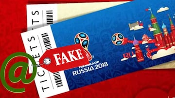 Las entradas falsas para el Mundial 2018 y otros timos phishing actuales
